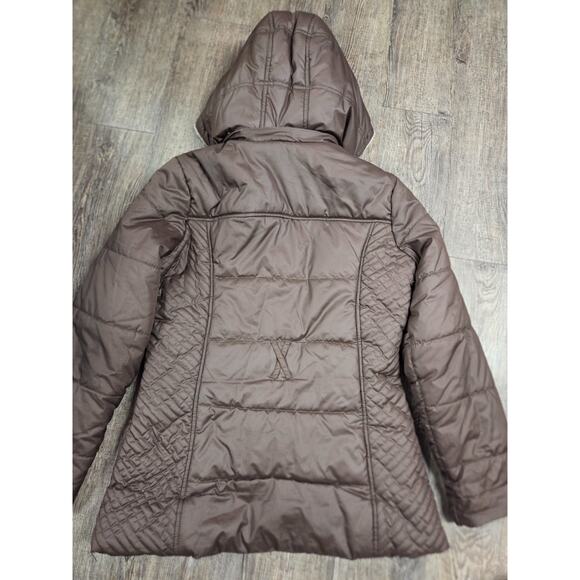 Tommy Hilfiger Womens Every Day Essential Long Lightweight Coat Brown Large - Picture 7 of 7